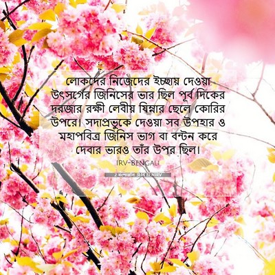 Picture 07 - 2 বংশাৱলি 31:14 BENIRV - লোকদের নিজেদের - Bible Verse Picture