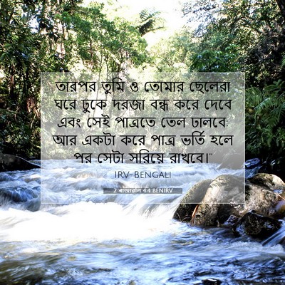 Picture 07 - 2 ৰাজাৱলি 4:4 BENIRV - তারপর তুমি ও তোমার - Bible Verse Picture