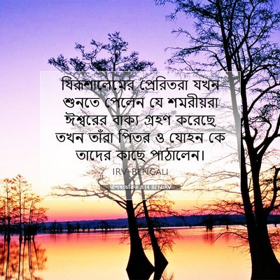 Picture 07 - पশিষ্যচরিত 8:14 BENIRV - যিরূশালেমের - Bible Verse Picture