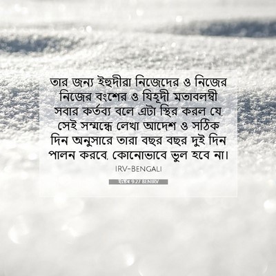 Picture 07 - ইষ্টেৰ 9:27 BENIRV - তার জন্য ইহুদীরা - Bible Verse Picture