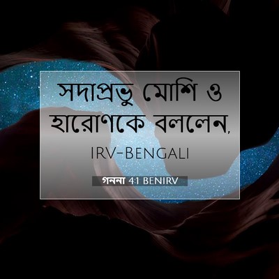 Picture 07 - গননা 4:1 BENIRV - সদাপ্রভু মোশি ও - Bible Verse Picture