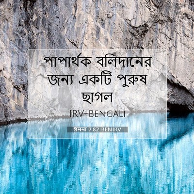 Picture 07 - গননা 7:82 BENIRV - পাপার্থক বলিদানের - Bible Verse Picture