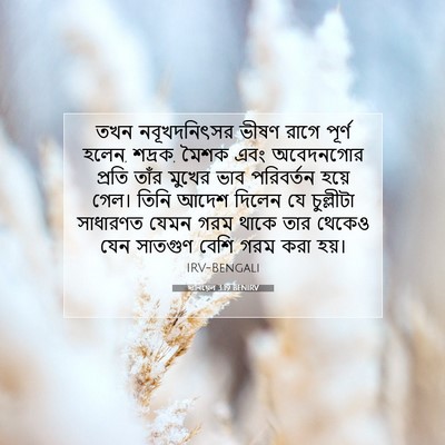 Picture 07 - দানিয়েল 3:19 BENIRV - তখন নবূখদনিৎসর - Bible Verse Picture