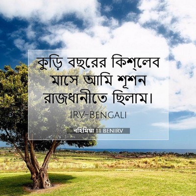 Picture 07 - নহিমিয়া 1:1 BENIRV - কুড়ি বছরের - Bible Verse Picture