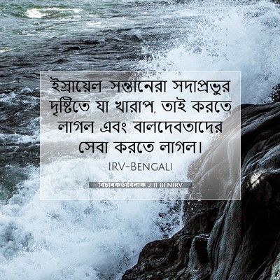 Picture 07 - বিচাৰকর্তাবিলাক 2:11 BENIRV -  - Bible Verse Picture