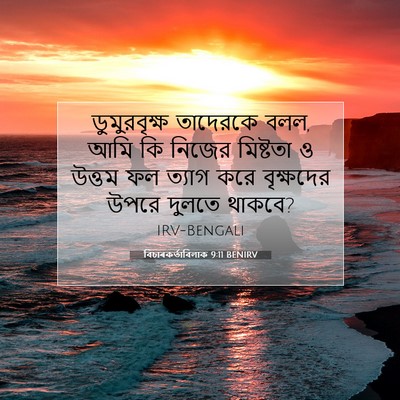 Picture 07 - বিচাৰকর্তাবিলাক 9:11 BENIRV - ডুমুরবৃক্ষ - Bible Verse Picture
