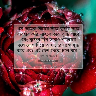 Picture 07 - যাত্ৰা 1:10 BENIRV - এস, আমরা তাদের - Bible Verse Picture