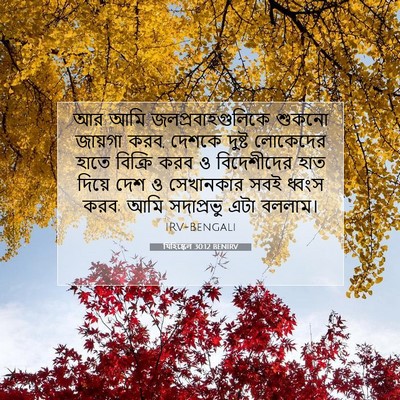 Picture 07 - যিহিষ্কেল 30:12 BENIRV - আর আমি - Bible Verse Picture