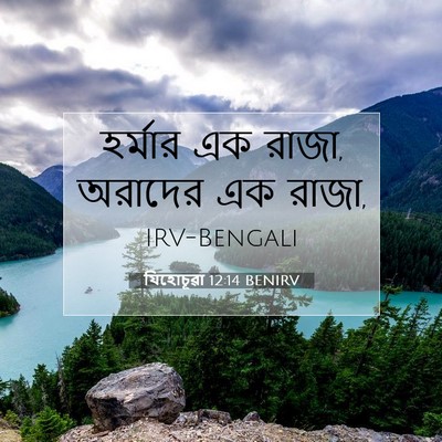 Picture 07 - যিহোচূৱা 12:14 BENIRV - হর্মার এক রাজা, - Bible Verse Picture