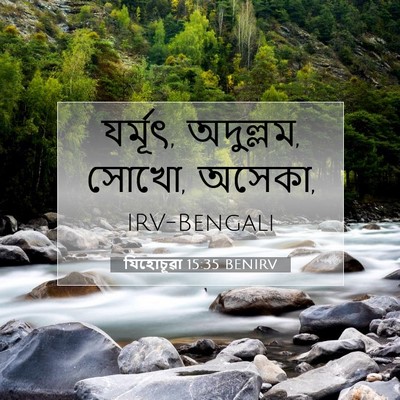 Picture 07 - যিহোচূৱা 15:35 BENIRV - যর্মূৎ, অদুল্লম, - Bible Verse Picture