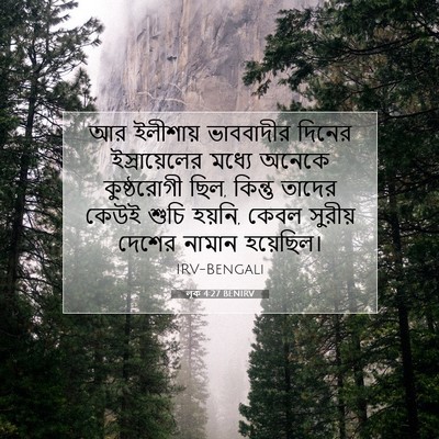 Picture 07 - লূক 4:27 BENIRV - আর ইলীশায় - Bible Verse Picture