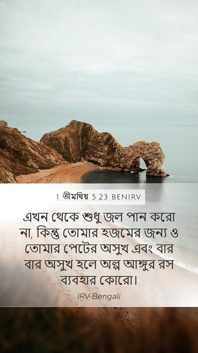 1 তীমথিয় 5:23 BENIRV Bible Verse Image