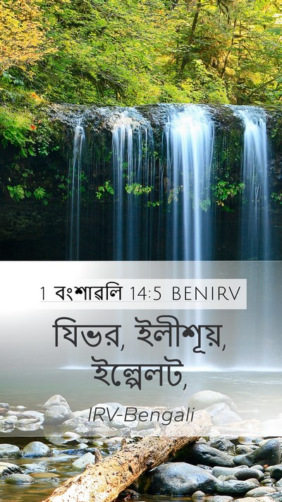 1 বংশাৱলি 14:5 BENIRV Bible Verse Image