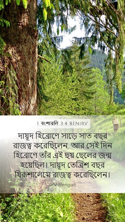 1 বংশাৱলি 3:4 BENIRV Bible Verse Image