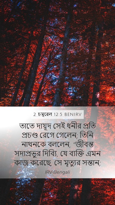 2 চমূৱেল 12:5 BENIRV Bible Verse Image