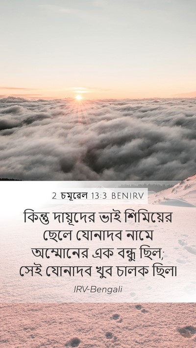 2 চমূৱেল 13:3 BENIRV Bible Verse Image