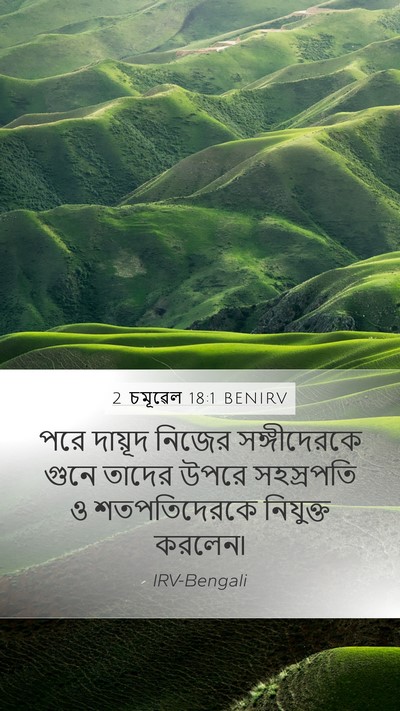 2 চমূৱেল 18:1 BENIRV Bible Verse Image