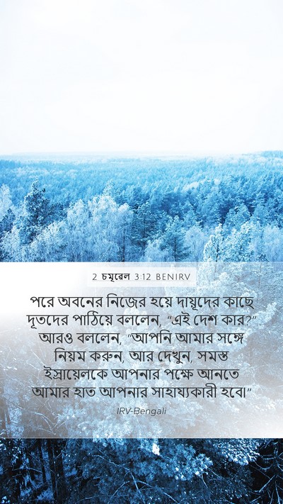 2 চমূৱেল 3:12 BENIRV Bible Verse Image