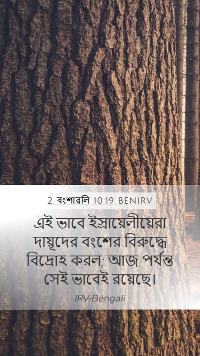 2 বংশাৱলি 10:19 BENIRV Bible Verse Image