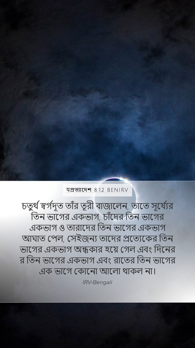 पপ্রত্যাদেশ 8:12 BENIRV Bible Verse Image
