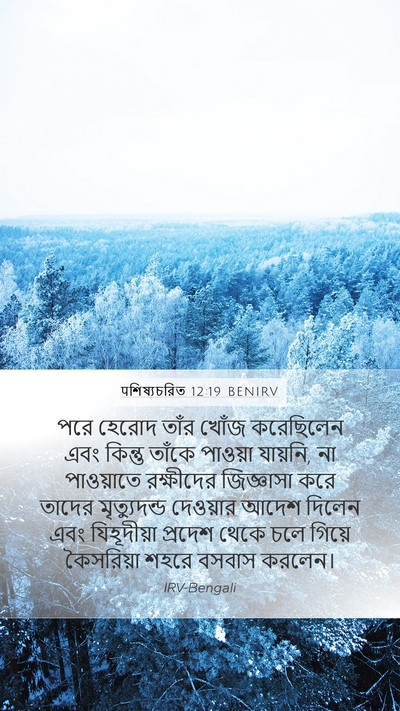 पশিষ্যচরিত 12:19 BENIRV Bible Verse Image