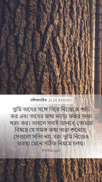 पশিষ্যচরিত 21:24 BENIRV Bible Verse Image
