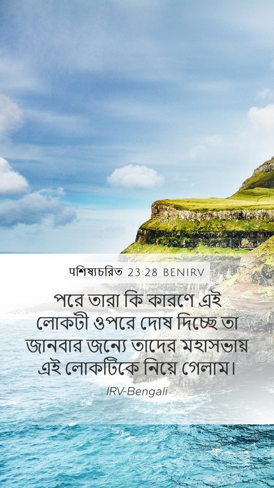 पশিষ্যচরিত 23:28 BENIRV Bible Verse Image