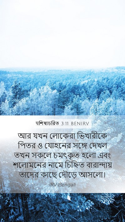 पশিষ্যচরিত 3:11 BENIRV Bible Verse Image