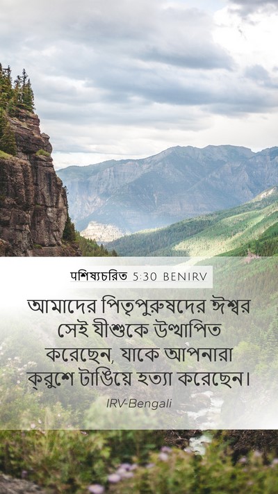पশিষ্যচরিত 5:30 BENIRV Bible Verse Image