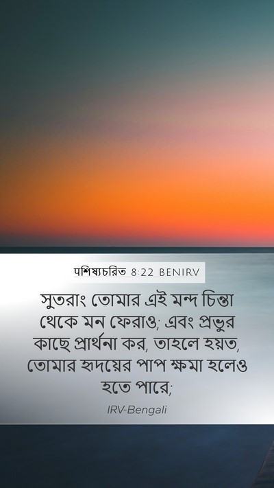 पশিষ্যচরিত 8:22 BENIRV Bible Verse Image