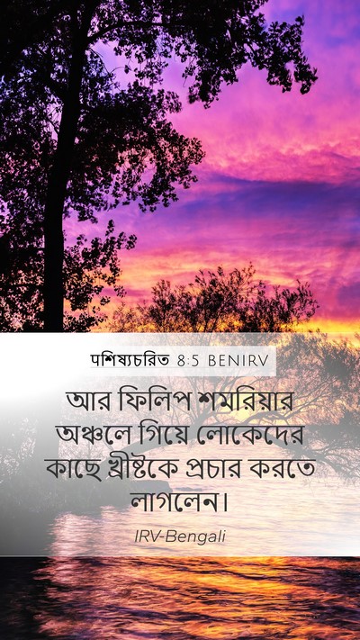 पশিষ্যচরিত 8:5 BENIRV Bible Verse Image