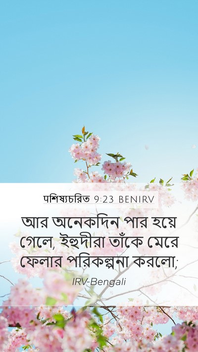 पশিষ্যচরিত 9:23 BENIRV Bible Verse Image