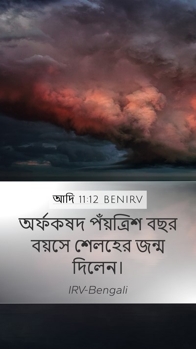 আদি 11:12 BENIRV Bible Verse Image