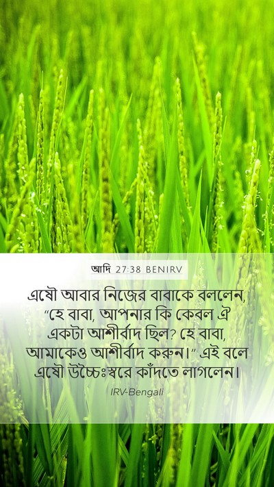 আদি 27:38 BENIRV Bible Verse Image