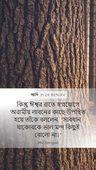 আদি 31:24 BENIRV Bible Verse Image