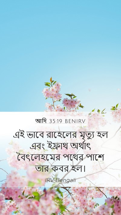 আদি 35:19 BENIRV Bible Verse Image