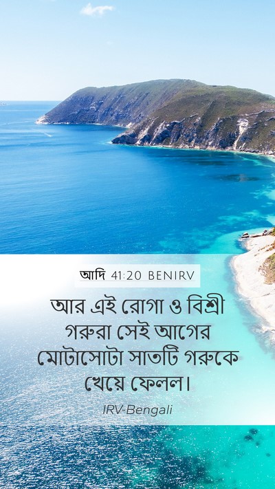 আদি 41:20 BENIRV Bible Verse Image