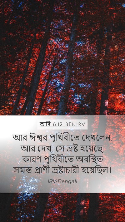 আদি 6:12 BENIRV Bible Verse Image