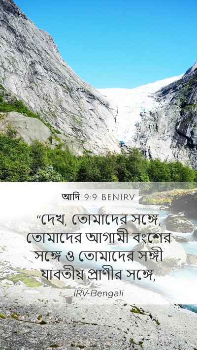 আদি 9:9 BENIRV Bible Verse Image