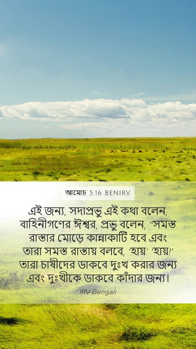 আমোচ 5:16 BENIRV Bible Verse Image