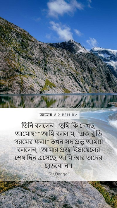 আমোচ 8:2 BENIRV Bible Verse Image