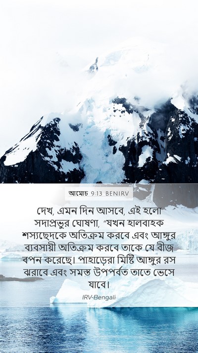 আমোচ 9:13 BENIRV Bible Verse Image
