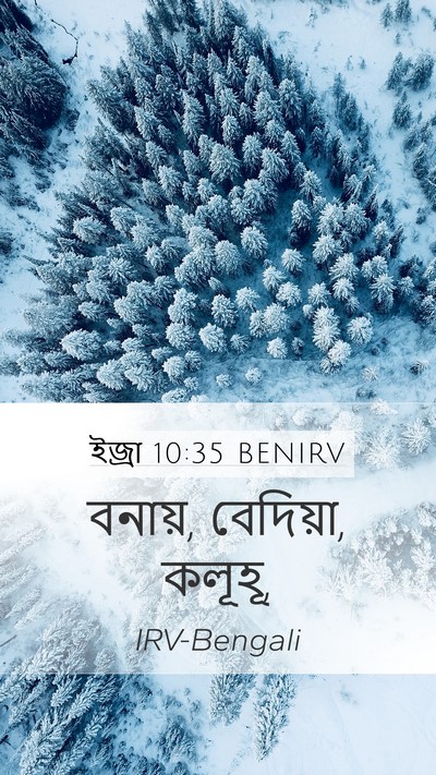 ইজ্ৰা 10:35 BENIRV Mobile Phone Wallpaper - বনায়, বেদিয়া, - Mobile Bible Verse Wallpaper