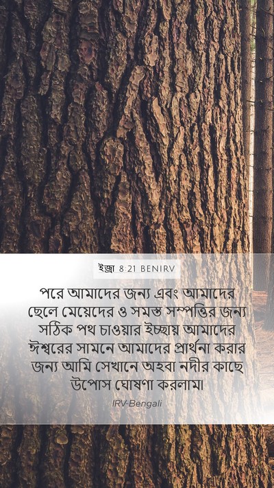 ইজ্ৰা 8:21 BENIRV Bible Verse Image