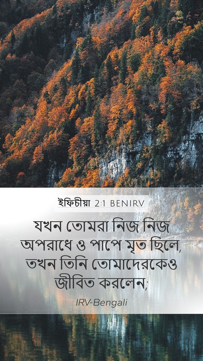 ইফিচীয়া 2:1 BENIRV Bible Verse Image