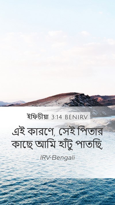 ইফিচীয়া 3:14 BENIRV Bible Verse Image