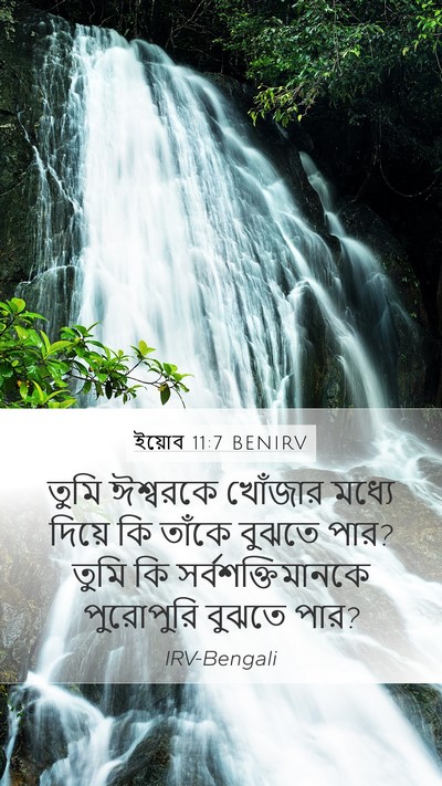ইয়োব 11:7 BENIRV Bible Verse Image