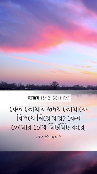 ইয়োব 15:12 BENIRV Bible Verse Image