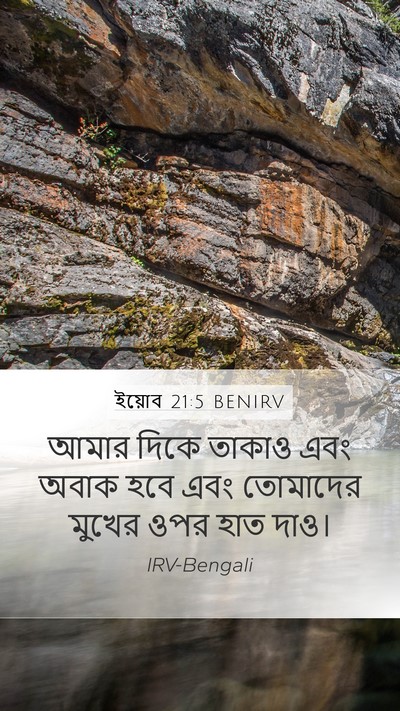 ইয়োব 21:5 BENIRV Bible Verse Image