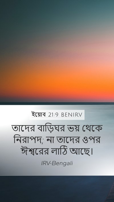 ইয়োব 21:9 BENIRV Bible Verse Image